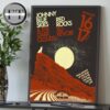 Johnny Blue Skies & The Dark Clouds At Red Rocks Au Revoir On September 16-17 2025 Home Decor Poster Canvas