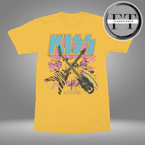 KISS Asylum Guitars Unisex T-Shirt