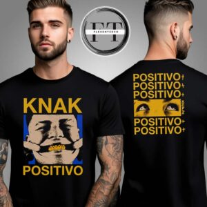 KNAK Exclusive Shop Merch At Groove Positivo Two Sided Unisex T-Shirt