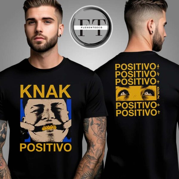 KNAK Exclusive Shop Merch At Groove Positivo Two Sided Unisex T-Shirt