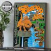 King Gizzard At Ancient Theatre In Plovdiv Bulgaria On June 8-9-10 2025 Orange Fish Home Decor Poster Canvas