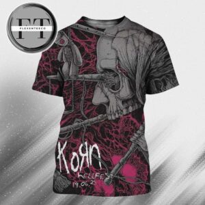 Korn Music Show At Hellfest On June 19 2025 All Over Print Shirt