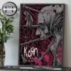 Korn Music Show At Hellfest On June 19 2025 Home Decor Poster Canvas