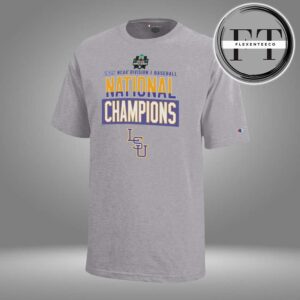LSU Tigers 2025 NCAA Baseball Men’s College World Series Champions Locker Room Unisex T-Shirt