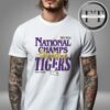 LSU Tigers 2025 NCAA Baseball Men’s College World Series Champions Unisex T-Shirt