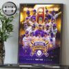 LSU Tigers Are The National Champions 2025 NCAA Baseball Home Decor Poster Canvas