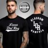 Lana Del Rey Glasgow UK On June 26 2025 Two Sided Unisex T-Shirt