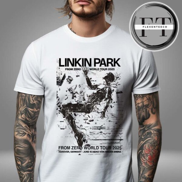 Linkin Park From Zero World Tour At Hanover Germany On June 16 2025 Unisex T-Shirt