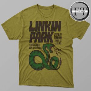 Linkin Park From Zero World Tour At Wembley Stadium London Uk On June 28 2025 Unisex T-Shirt
