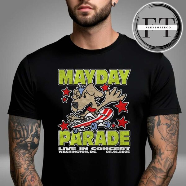 Mayday Parade Live In Concert At Washington DC On Jun 14 2025 Shirt-Unisex T-Shirt