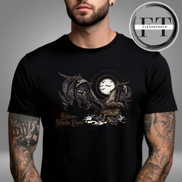 Melvins And Napalm Death At McDonald Theatre In Eugene OR On Jun 4 2025 Unisex T-Shirt