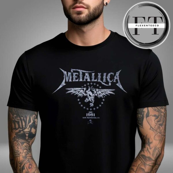 Metallica Gildan Classic Est 1981 Unisex T-Shirt