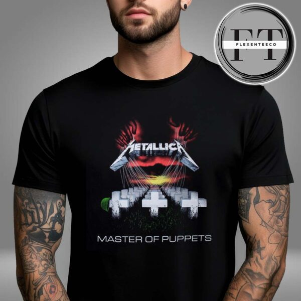 Metallica Gildan Classic Master Of Puppets Unisex T-Shirt