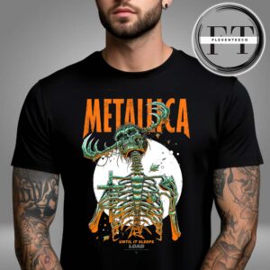 Metallica Limited Edition Poster Until It Sleeps Unisex T-Shirt