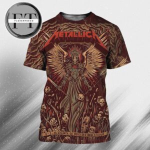 Metallica M72 Atlanta At Mercedes Benz Stadium In Georgia United States On June 3th 2025 All Over Print Shirt