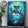 Metallica M72 Atlanta Pop Up Shop At Mercedes Benz Stadium In Georgia United States On June 3th 2025 Home Decor Poster Canvas
