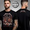 Metallica M72 Denver Night 1 At Empower Field At Mile High Colorado US On June 27 2025 Two Sided Unisex T-Shirt