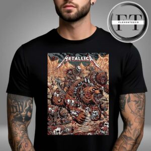 Metallica M72 Denver Night 1 At Empower Field At Mile High Colorado US On June 27 2025 Unisex T-Shirt