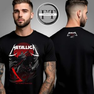 Metallica M72 Denver Pop Up Shop At Empower Field At Mile High Colorado US On June 27-29 2025 Two Sided Unisex T-Shirt