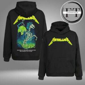 Metallica M72 Houston At NRG Stadium In Houston Texas US On June 14 2025 Two Sided Hoodie Shirt