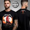Metallica M72 Houston Pop Up Shop At NRG Stadium In Houston Texas US On June 14 2025 Two Sided Unisex T-Shirt