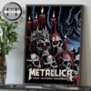 Metallica M72 Santa Clara Night 1 At Levi’s Stadium In California US On June 20 2025 Home Decor Poster Canvas