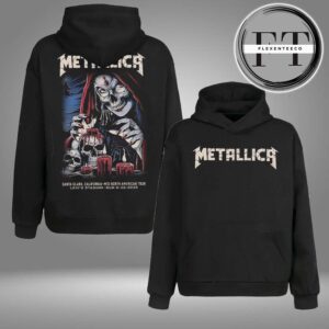 Metallica M72 Santa Clara Night 2 At Levi’s Stadium In California US On June 22 2025 Two Sided HoodieShirt