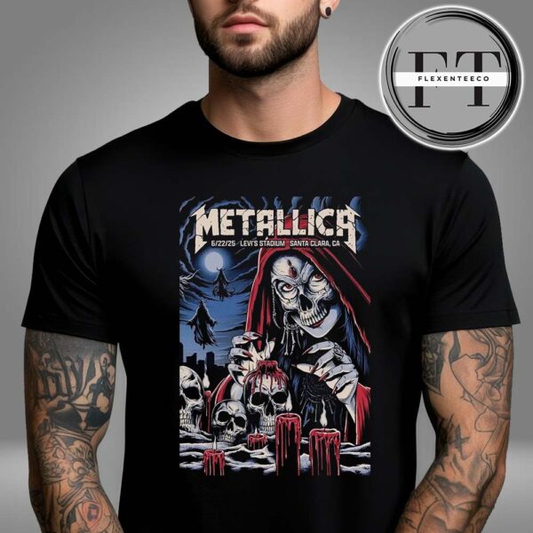 Metallica M72 Santa Clara Night 2 At Levi’s Stadium In California US On June 22 2025 Unisex T-Shirt