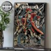 Metallica M72 Tampa Night 1 At Raymond James Stadium In Florida US On June 6 2025 Home Decor Poster Canvas