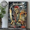 Metallica M72 Tampa Night 2 At Raymond James Stadium In Florida US On June 8 2025 Home Decor Poster Canvas