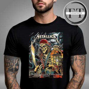 Metallica M72 Tampa Night 2 At Raymond James Stadium In Florida US On June 8 2025 Unisex T-Shirt
