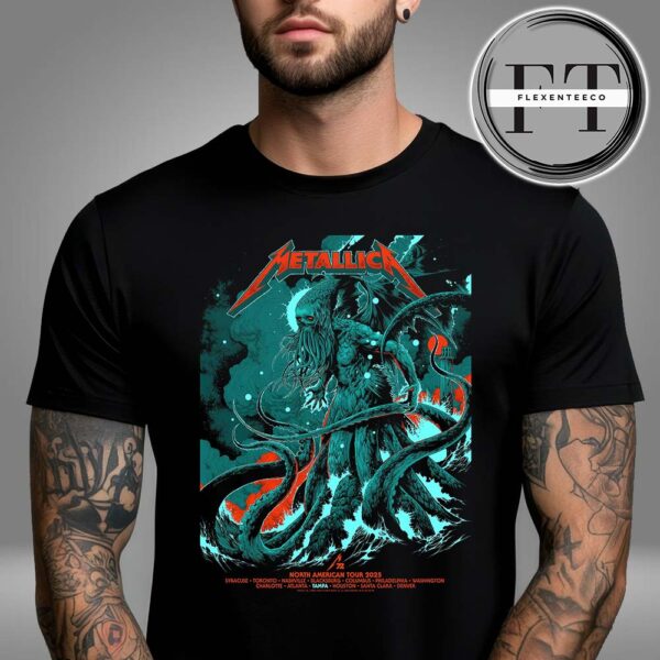 Metallica M72 Tampa Pop Up Shop At Raymond James Stadium In Florida US On June 6 And June 8 2025 Unisex T-Shirt