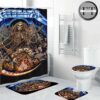 Metallica Poster Cover Lunar Beast Bathroom Set