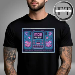 Moe The Band Jams The 90’s At Charleston SC On June 18-19 2025 Unsiex T-Shirt