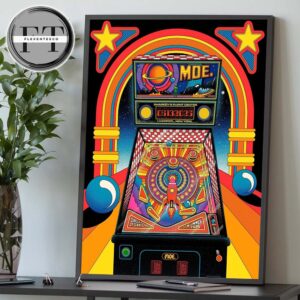 Moe The Band Summer Tour 2025 At Sharkey’s Event Center In Liverpool New York On June 13 2025 Home Decor Poster Canvas