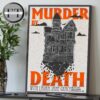 Murder By Death At First Avenue In Minneapolis MN On July 19 2025 Home Decor Poster Canvas