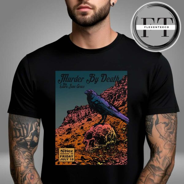 Murder By Death At The Sylvee In Madison WI On July 18, 2025 Unisex T-Shirt