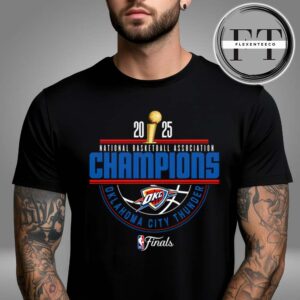 Oklahoma City Thunder 2025 Champions Arch Clothing First Championship In Franchise History NBA 2025 Unisex T-Shirt