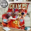 Oklahoma City Thunder Are The 2025 NBA Champions Fleece Blanket