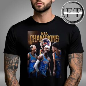 Oklahoma City Thunder Claim The 2025 NBA Title Unisex T-Shirt
