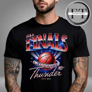 Oklahoma City Thunder Final NBA 2025 Finals Space Unisex T-Shirt
