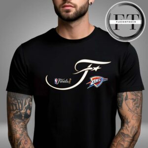 Oklahoma City Thunder Final NBA 2025 Finals Sportiqe Script Unisex T-Shirt
