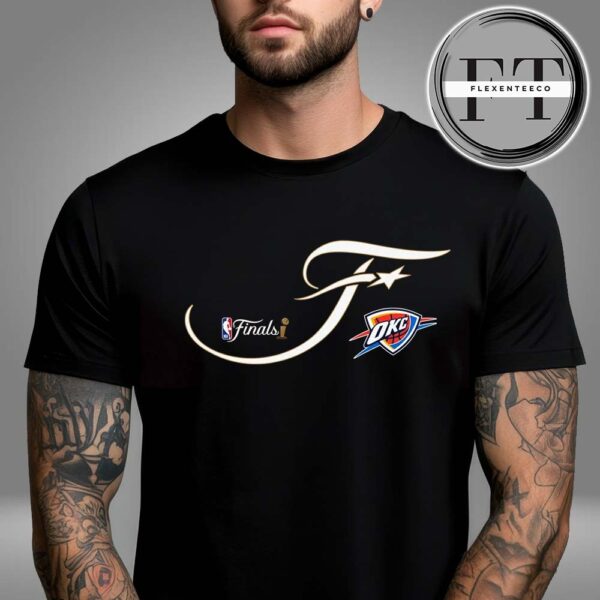 Oklahoma City Thunder Final NBA 2025 Finals Sportiqe Script Unisex T-Shirt