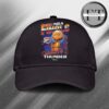Oklahoma City Thunder Final NBA 2025 Finals Vintage Hoop & Trophy Classic Cap Hat Snapback