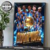 Oklahoma City Thunder Wins The 2025 NBA Championship Home Decor Poster Canvas