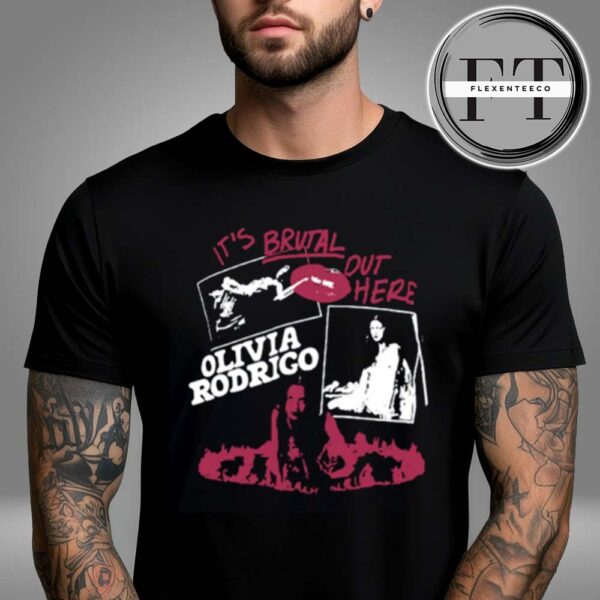Olivia Rodrigo It’s Brvtal Out Here 2025 Unisex T-Shirt