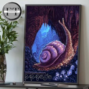 Paradisio Subterranea Festival At The Caverns In Grundy County TN On October 4-5 2025 Home Decor Poster Canvas
