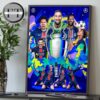 Paris Saint Germain Takes Home The 2025 UEFA Champions League Trophy Home Decor Poster Canvas