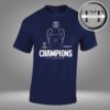 Paris Saint Germant UEFA Champions League 2025 Trophy Outline Graphic Unisex T-Shirt