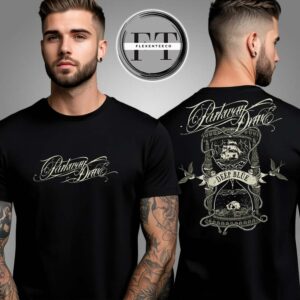 Parkway Drive Deep Blue 15 Year Anniversary Hourglass T-Shirt Bundle Two Sided Unisex T-Shirt
